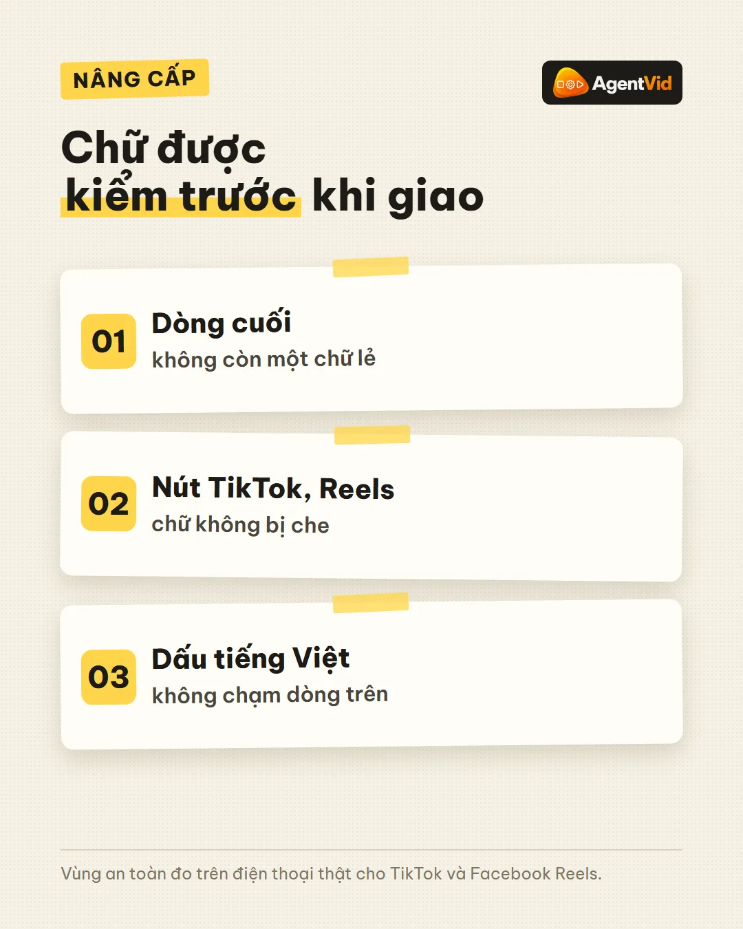 Kiểm chữ trên mọi khung hình