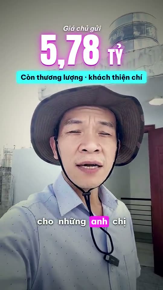 Giá chủ gửi 5,78 tỷ do sale tự nói